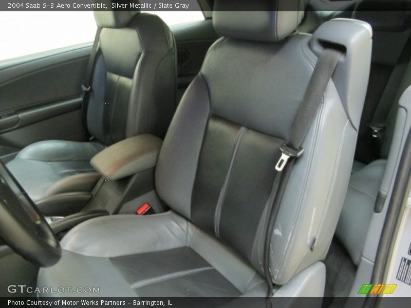 2004 9-3 Aero Convertible Slate Gray Interior