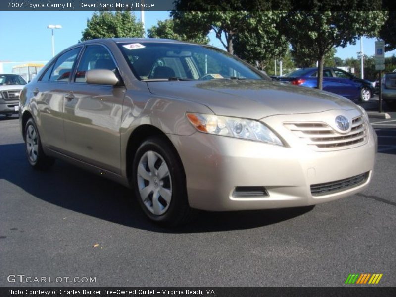 Desert Sand Mica / Bisque 2007 Toyota Camry LE