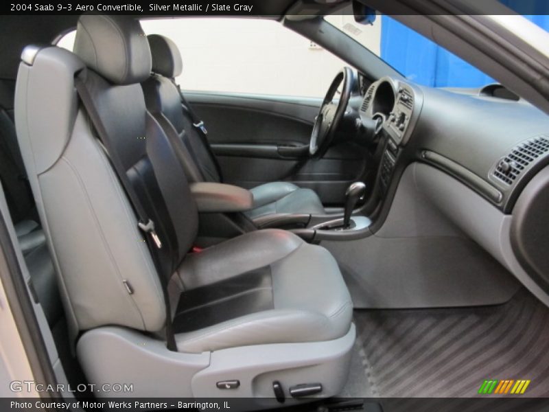  2004 9-3 Aero Convertible Slate Gray Interior