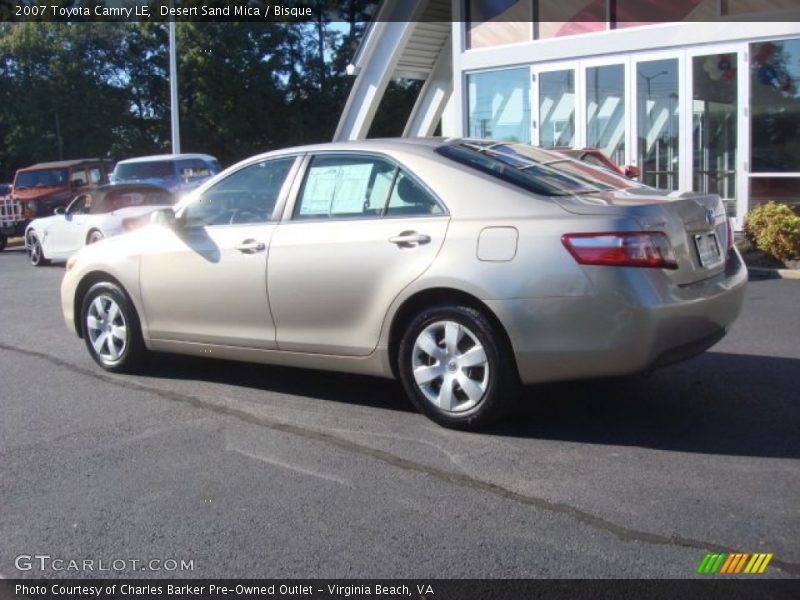 Desert Sand Mica / Bisque 2007 Toyota Camry LE