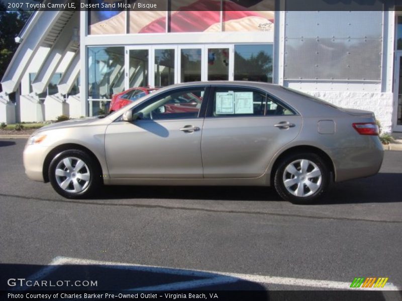 Desert Sand Mica / Bisque 2007 Toyota Camry LE