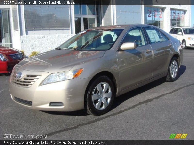 Desert Sand Mica / Bisque 2007 Toyota Camry LE