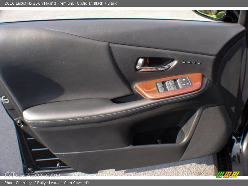 Obsidian Black / Black 2010 Lexus HS 250h Hybrid Premium
