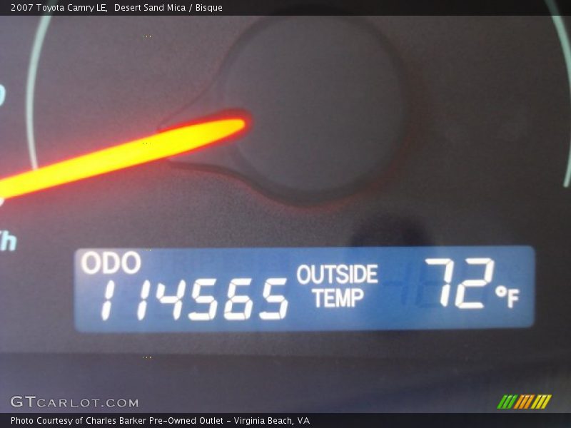 Desert Sand Mica / Bisque 2007 Toyota Camry LE