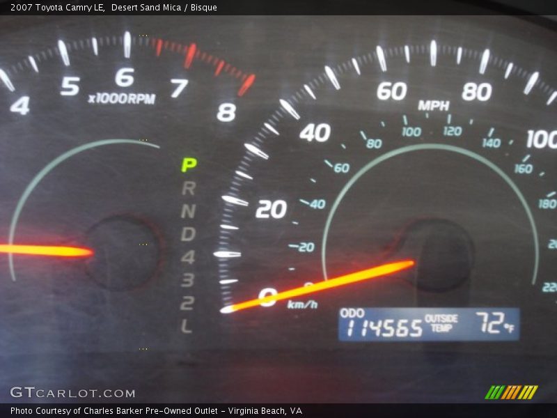 Desert Sand Mica / Bisque 2007 Toyota Camry LE