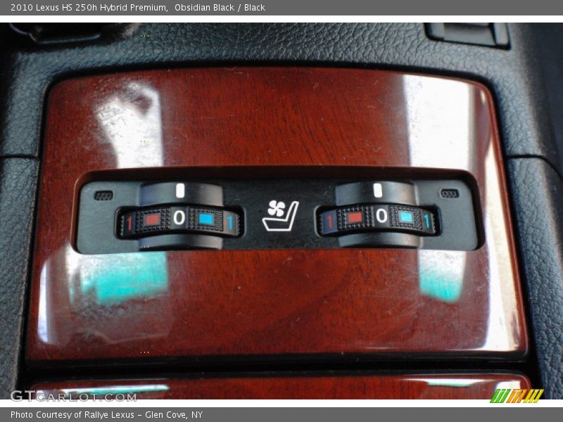 Obsidian Black / Black 2010 Lexus HS 250h Hybrid Premium