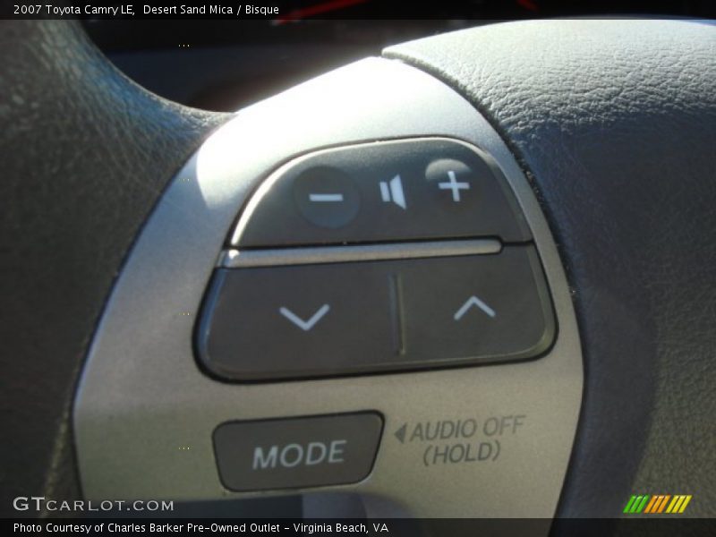 Desert Sand Mica / Bisque 2007 Toyota Camry LE