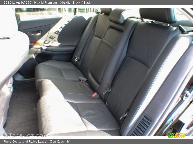 Obsidian Black / Black 2010 Lexus HS 250h Hybrid Premium