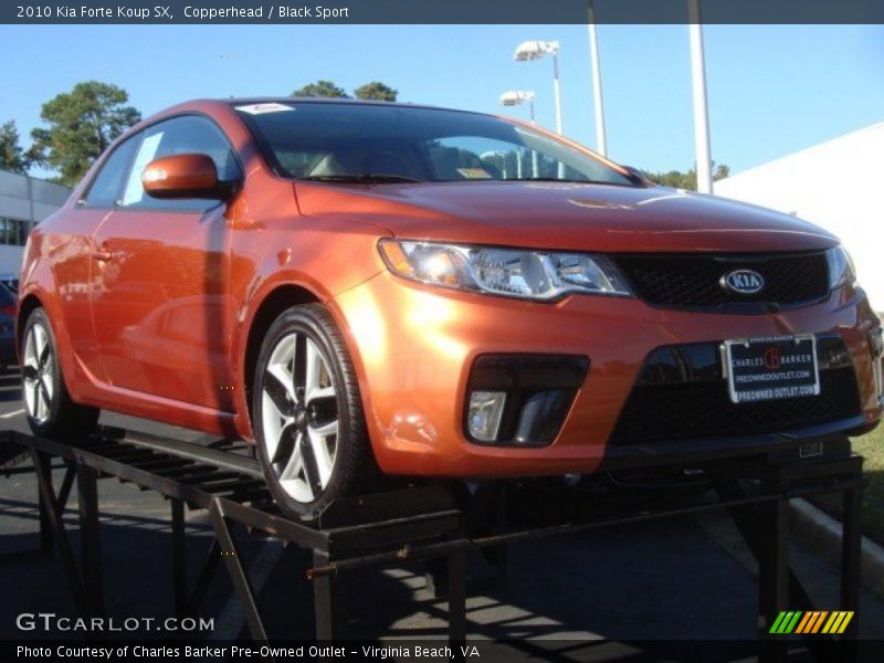 Copperhead / Black Sport 2010 Kia Forte Koup SX