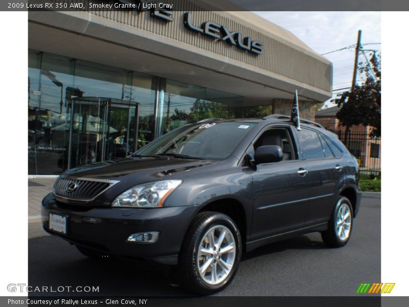 Smokey Granite / Light Gray 2009 Lexus RX 350 AWD