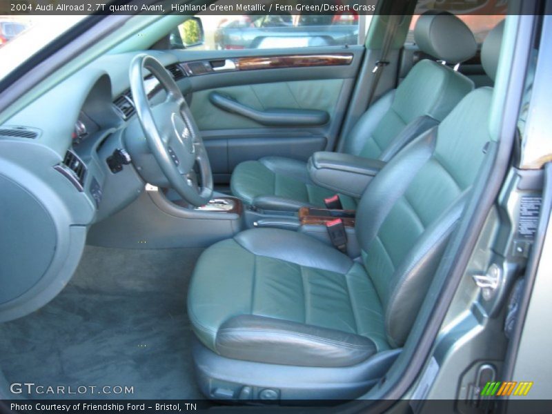  2004 Allroad 2.7T quattro Avant Fern Green/Desert Grass Interior
