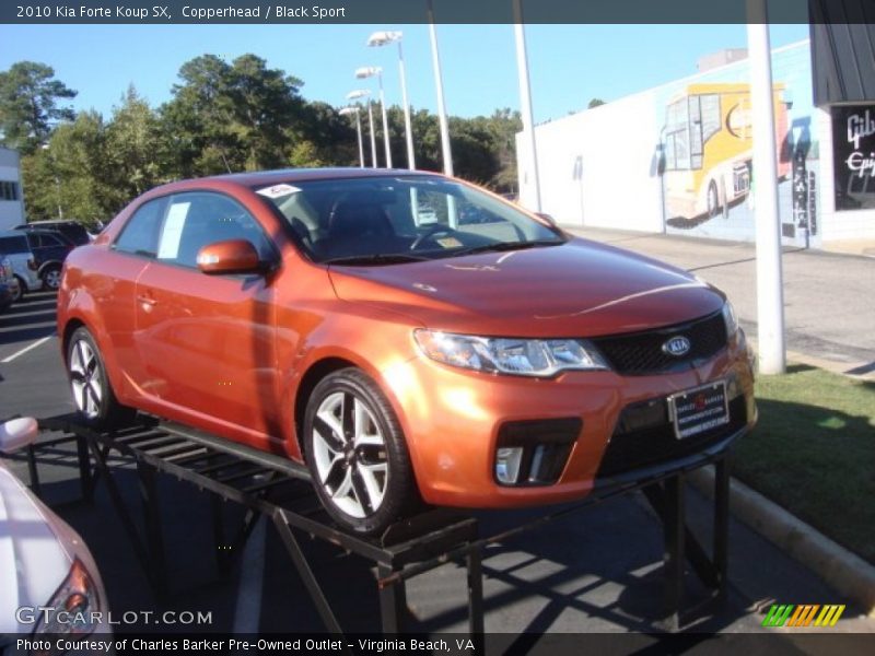 Copperhead / Black Sport 2010 Kia Forte Koup SX