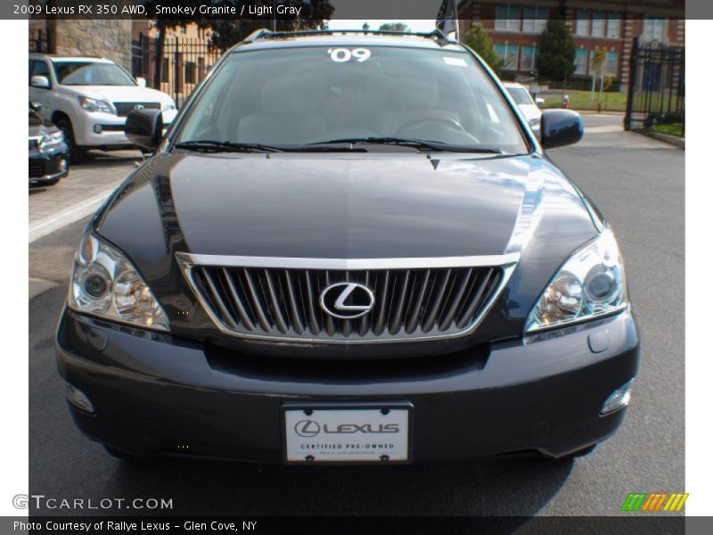 Smokey Granite / Light Gray 2009 Lexus RX 350 AWD