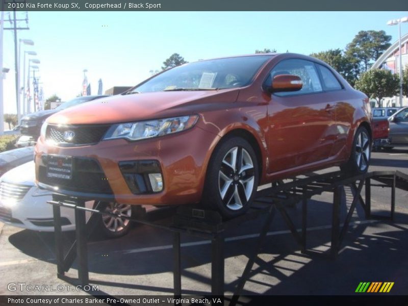 Copperhead / Black Sport 2010 Kia Forte Koup SX