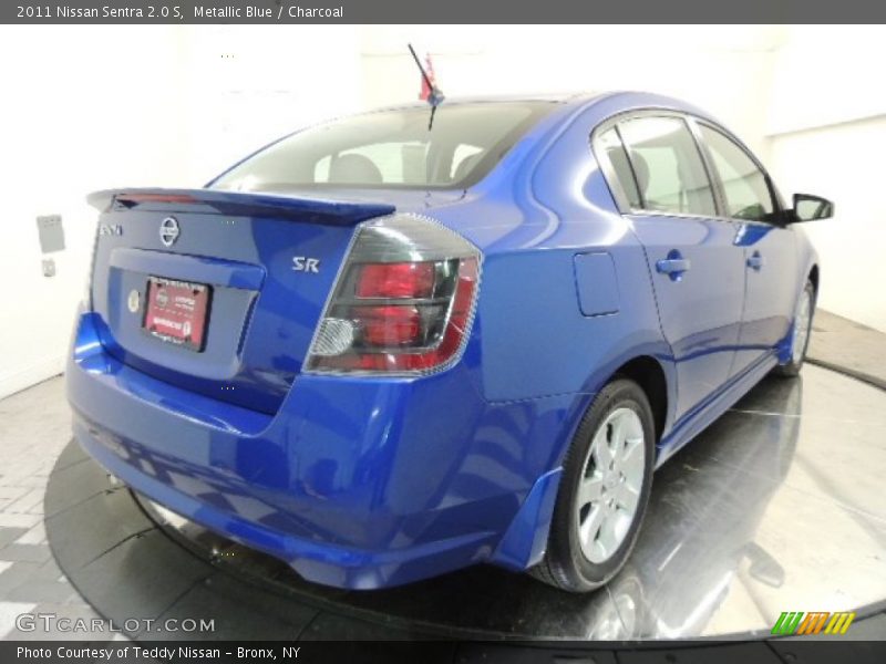 Metallic Blue / Charcoal 2011 Nissan Sentra 2.0 S