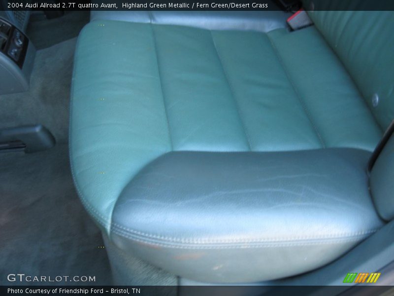 Rear Seat of 2004 Allroad 2.7T quattro Avant
