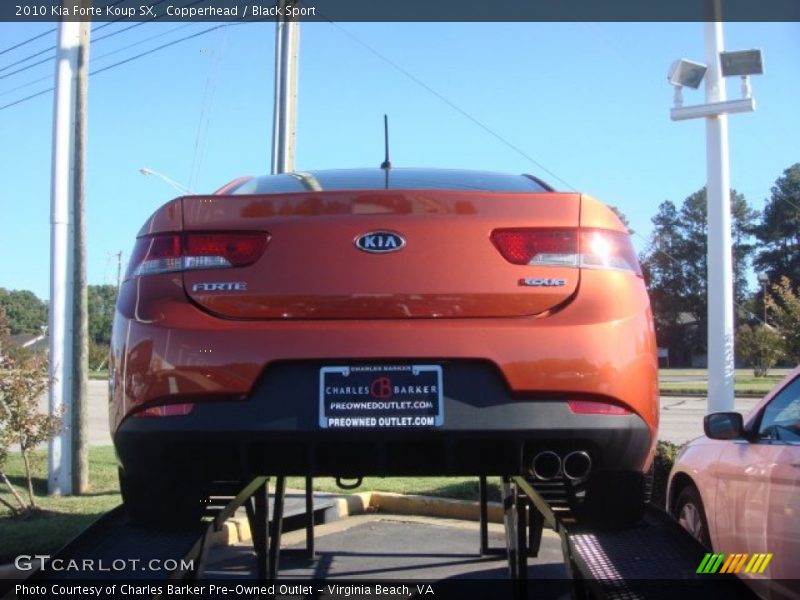 Copperhead / Black Sport 2010 Kia Forte Koup SX