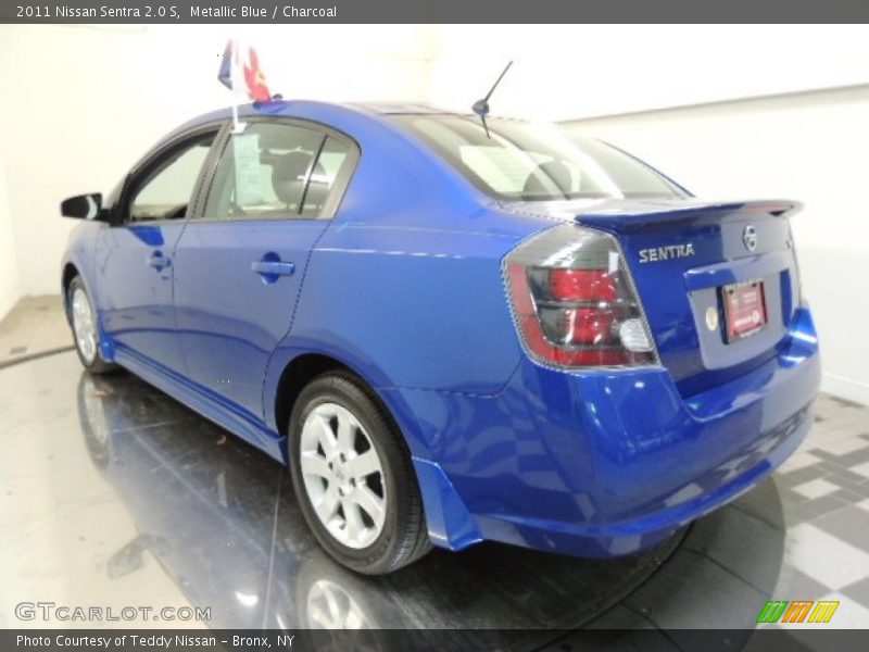 Metallic Blue / Charcoal 2011 Nissan Sentra 2.0 S