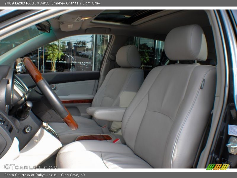 Smokey Granite / Light Gray 2009 Lexus RX 350 AWD