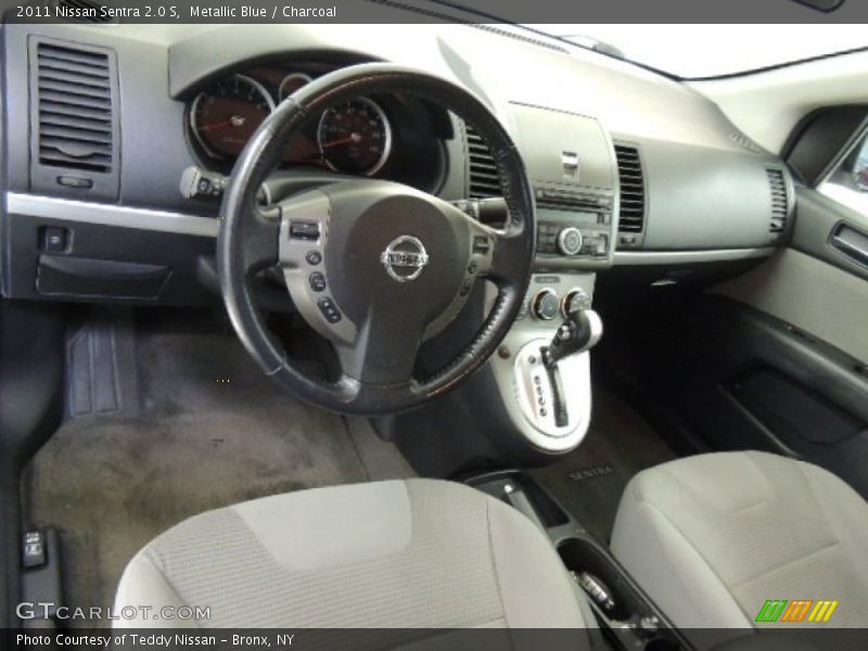 Metallic Blue / Charcoal 2011 Nissan Sentra 2.0 S