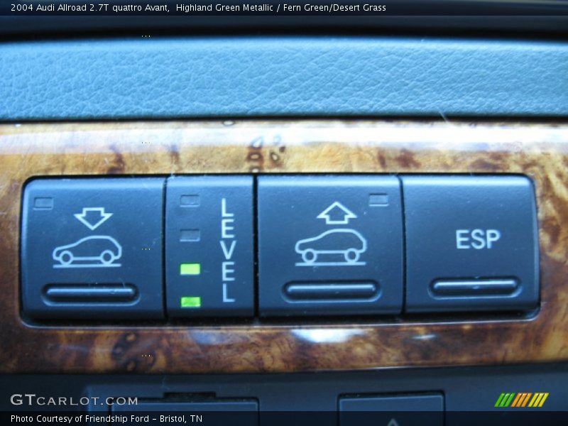 Controls of 2004 Allroad 2.7T quattro Avant