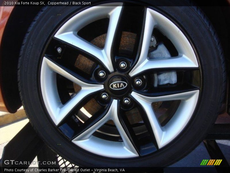 Copperhead / Black Sport 2010 Kia Forte Koup SX