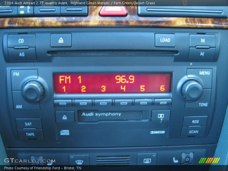Audio System of 2004 Allroad 2.7T quattro Avant