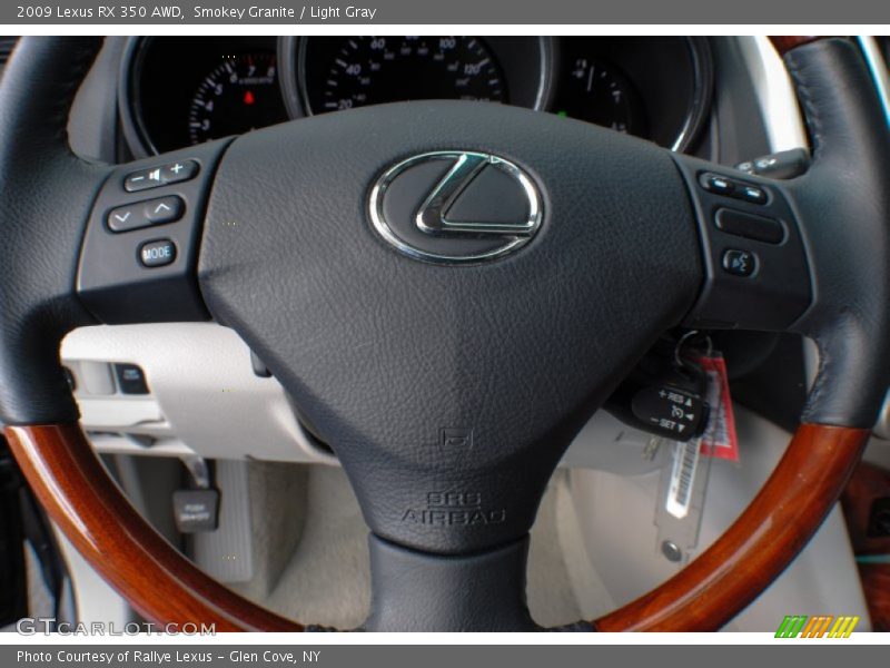 Smokey Granite / Light Gray 2009 Lexus RX 350 AWD