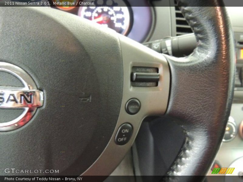 Metallic Blue / Charcoal 2011 Nissan Sentra 2.0 S