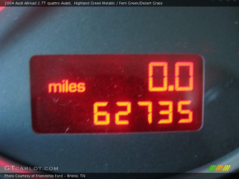 Highland Green Metallic / Fern Green/Desert Grass 2004 Audi Allroad 2.7T quattro Avant