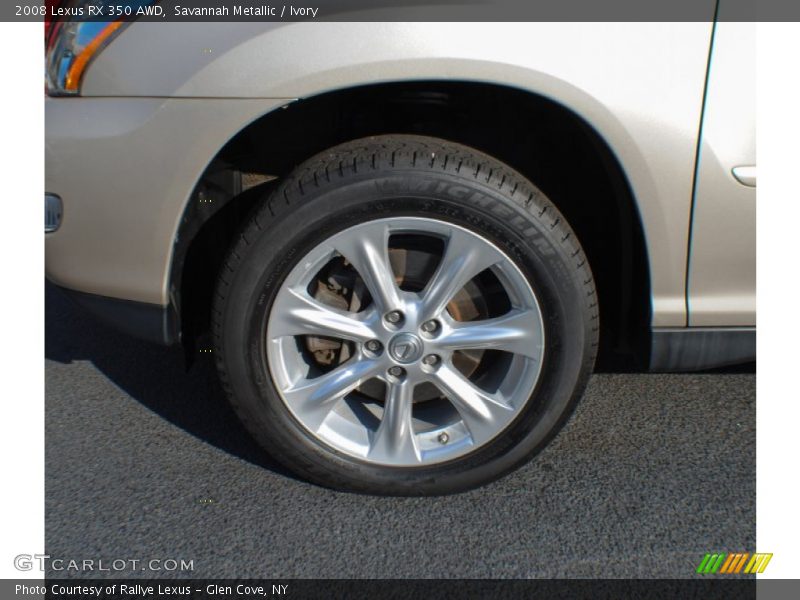 Savannah Metallic / Ivory 2008 Lexus RX 350 AWD