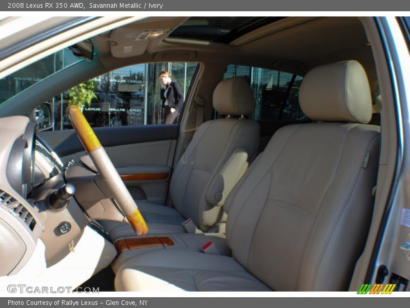 Savannah Metallic / Ivory 2008 Lexus RX 350 AWD