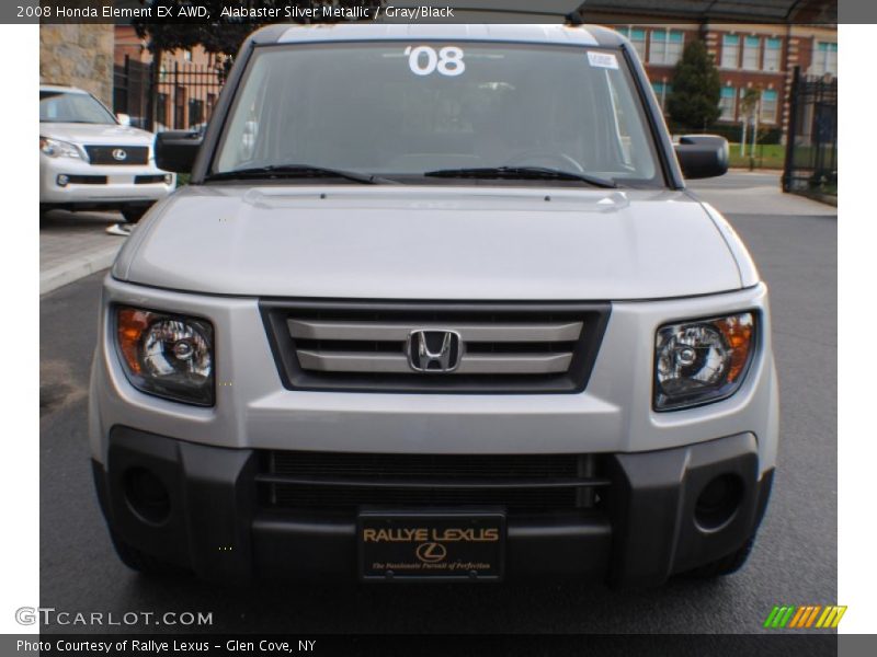 Alabaster Silver Metallic / Gray/Black 2008 Honda Element EX AWD