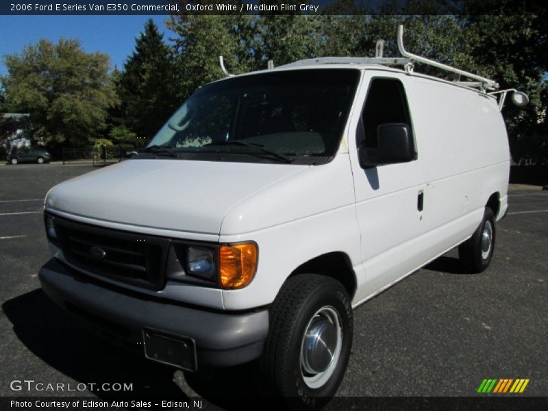 Oxford White / Medium Flint Grey 2006 Ford E Series Van E350 Commercial