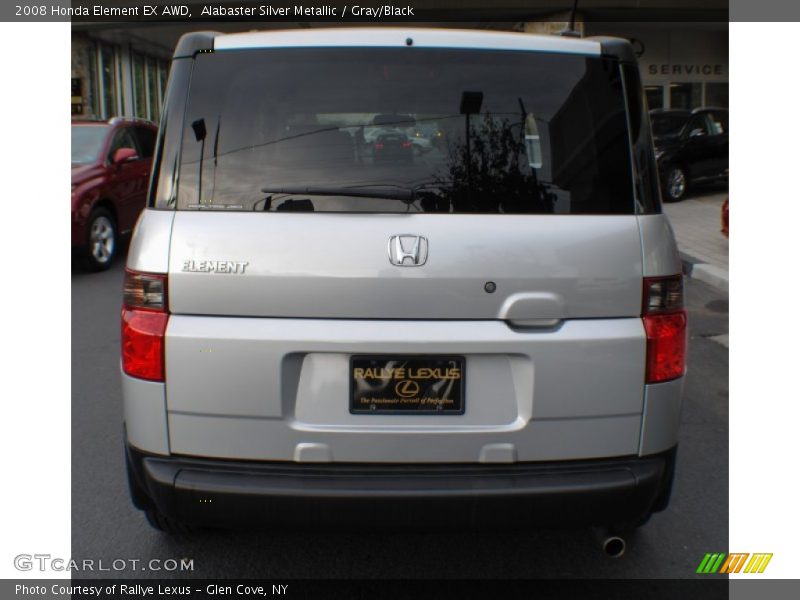 Alabaster Silver Metallic / Gray/Black 2008 Honda Element EX AWD