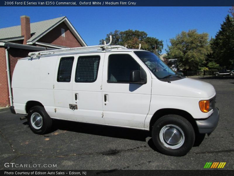 Oxford White / Medium Flint Grey 2006 Ford E Series Van E350 Commercial