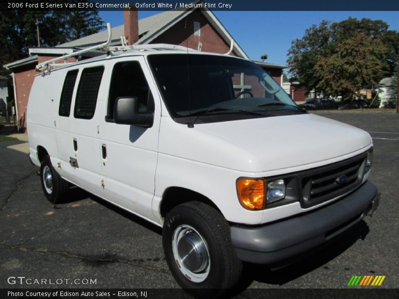 Oxford White / Medium Flint Grey 2006 Ford E Series Van E350 Commercial