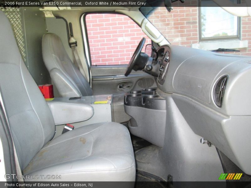 Oxford White / Medium Flint Grey 2006 Ford E Series Van E350 Commercial