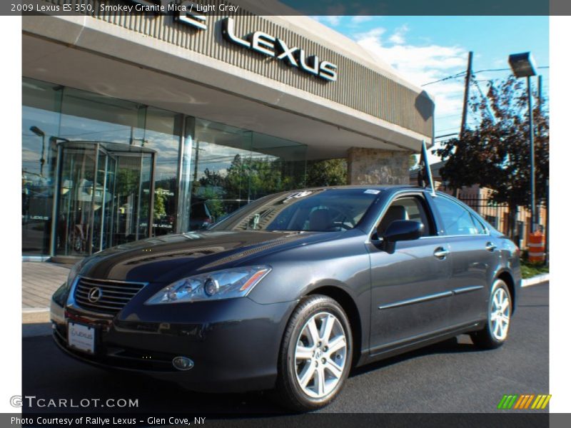 Smokey Granite Mica / Light Gray 2009 Lexus ES 350