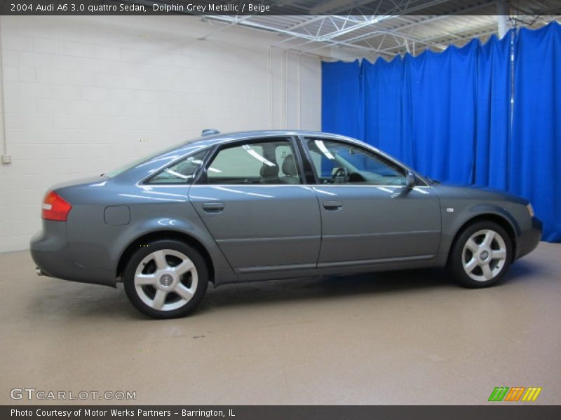 Dolphin Grey Metallic / Beige 2004 Audi A6 3.0 quattro Sedan