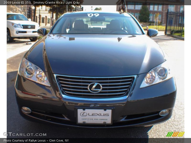 Smokey Granite Mica / Light Gray 2009 Lexus ES 350
