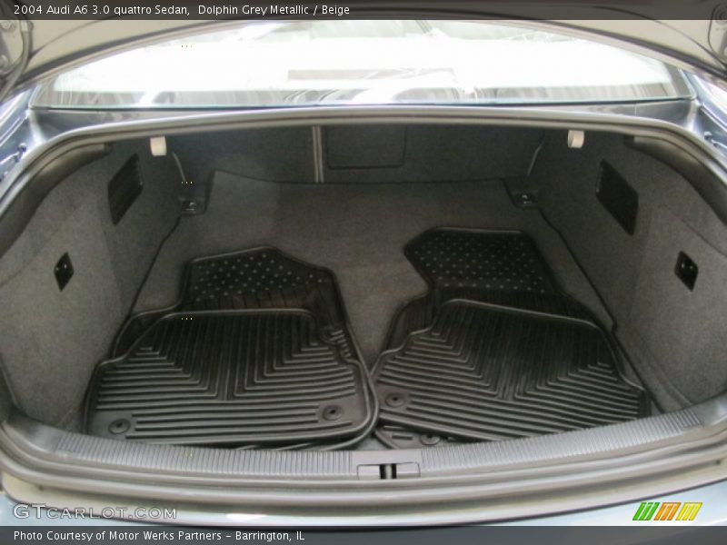 Dolphin Grey Metallic / Beige 2004 Audi A6 3.0 quattro Sedan