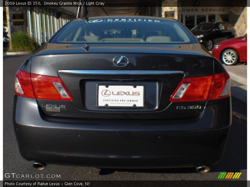 Smokey Granite Mica / Light Gray 2009 Lexus ES 350