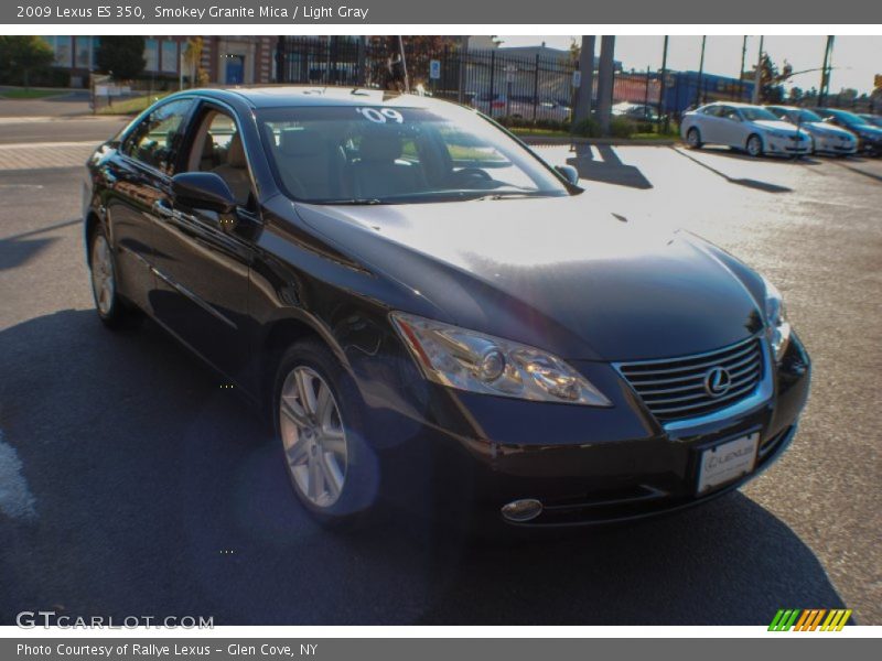 Smokey Granite Mica / Light Gray 2009 Lexus ES 350