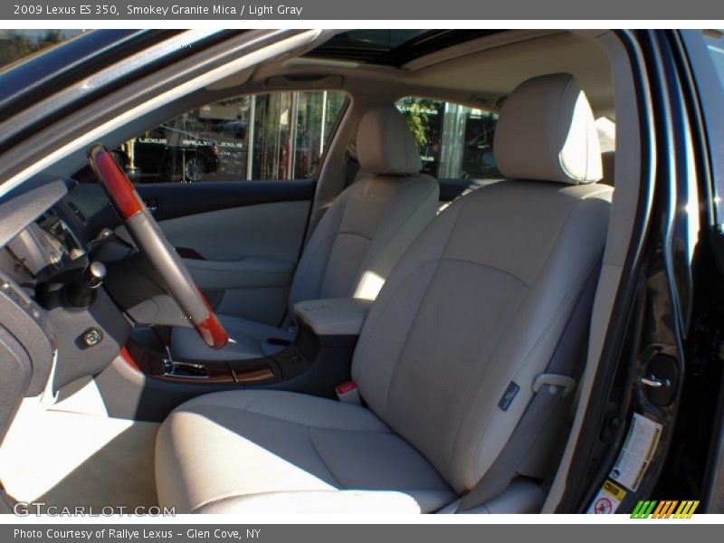 Smokey Granite Mica / Light Gray 2009 Lexus ES 350