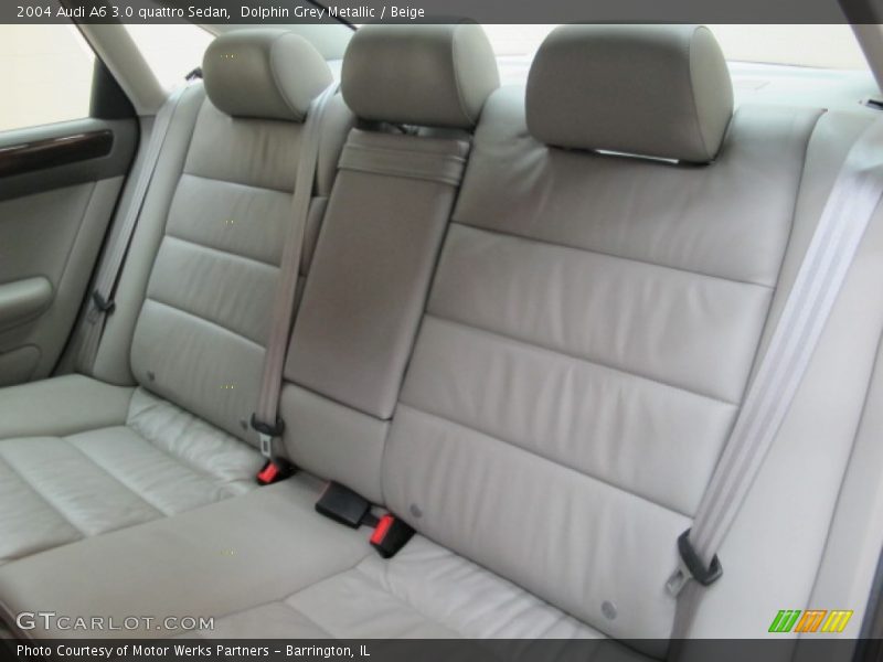 Dolphin Grey Metallic / Beige 2004 Audi A6 3.0 quattro Sedan