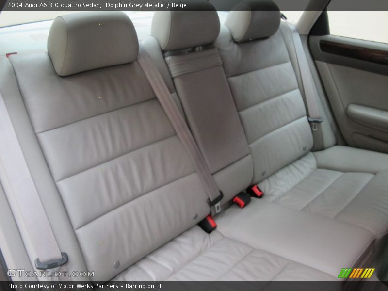 Dolphin Grey Metallic / Beige 2004 Audi A6 3.0 quattro Sedan