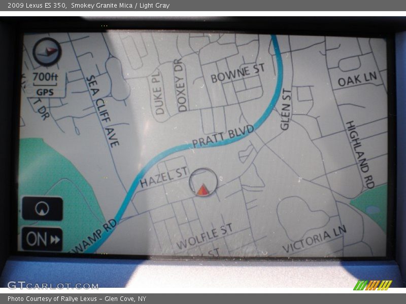 Smokey Granite Mica / Light Gray 2009 Lexus ES 350