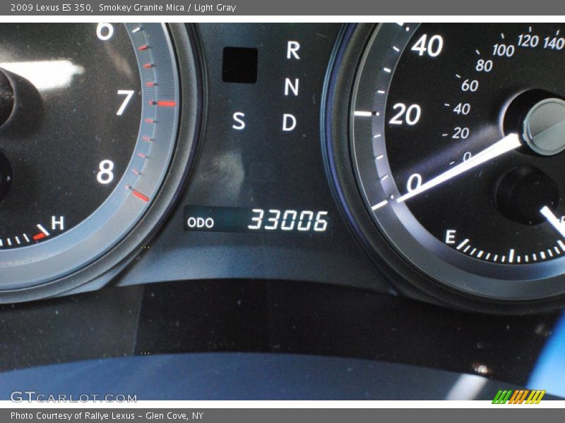 Smokey Granite Mica / Light Gray 2009 Lexus ES 350