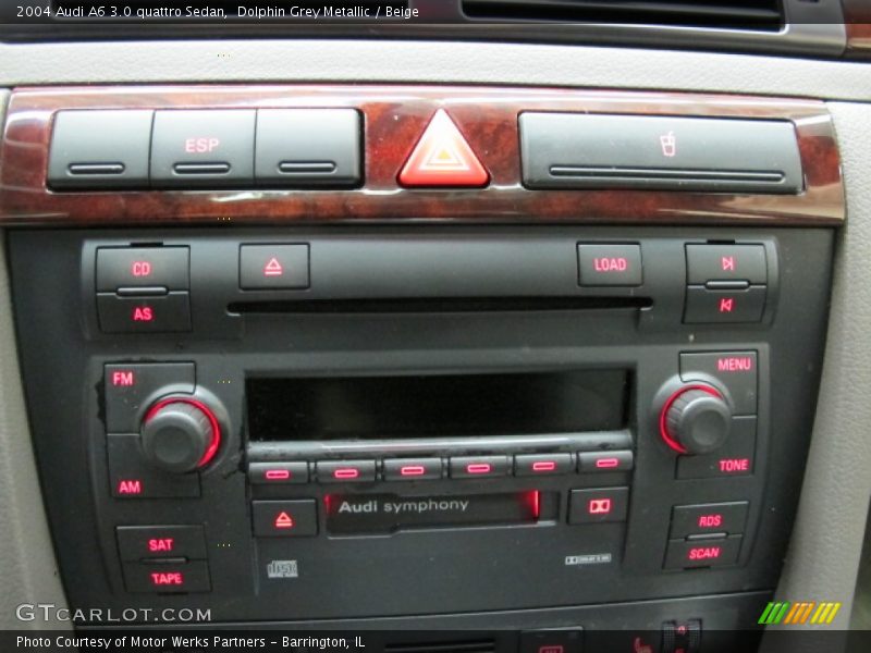 Dolphin Grey Metallic / Beige 2004 Audi A6 3.0 quattro Sedan
